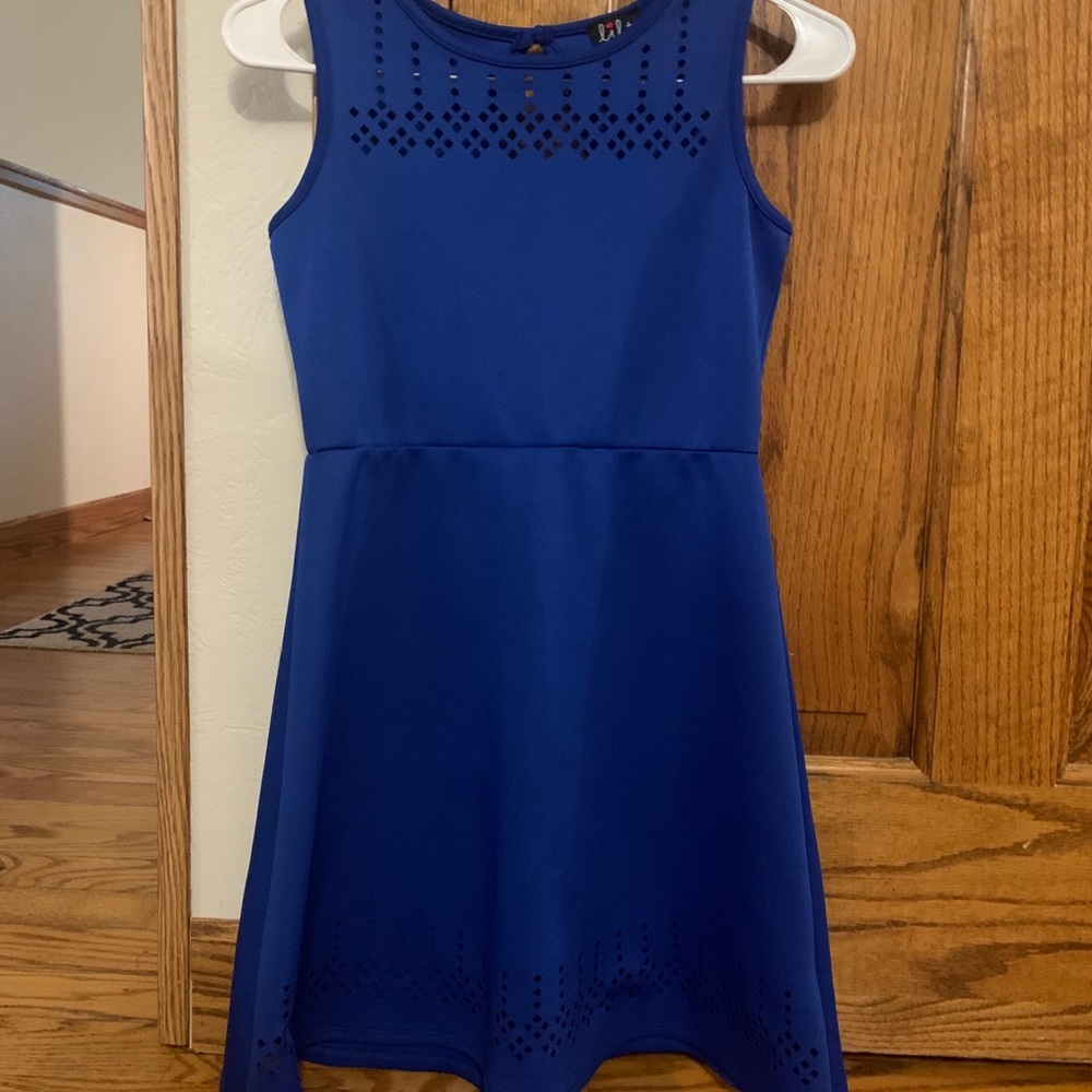 Formal blue dress